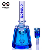 CHEECH GLASS 8" FULL GLYCERINE RIG-BLUE